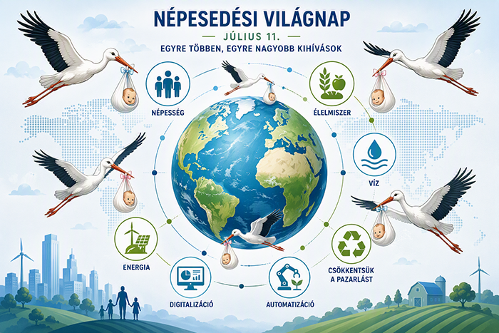 Ma van a népesedési világnap